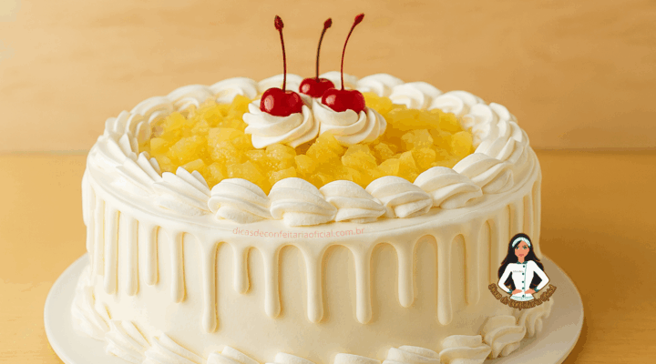 Recheio de Abacaxi com Creme